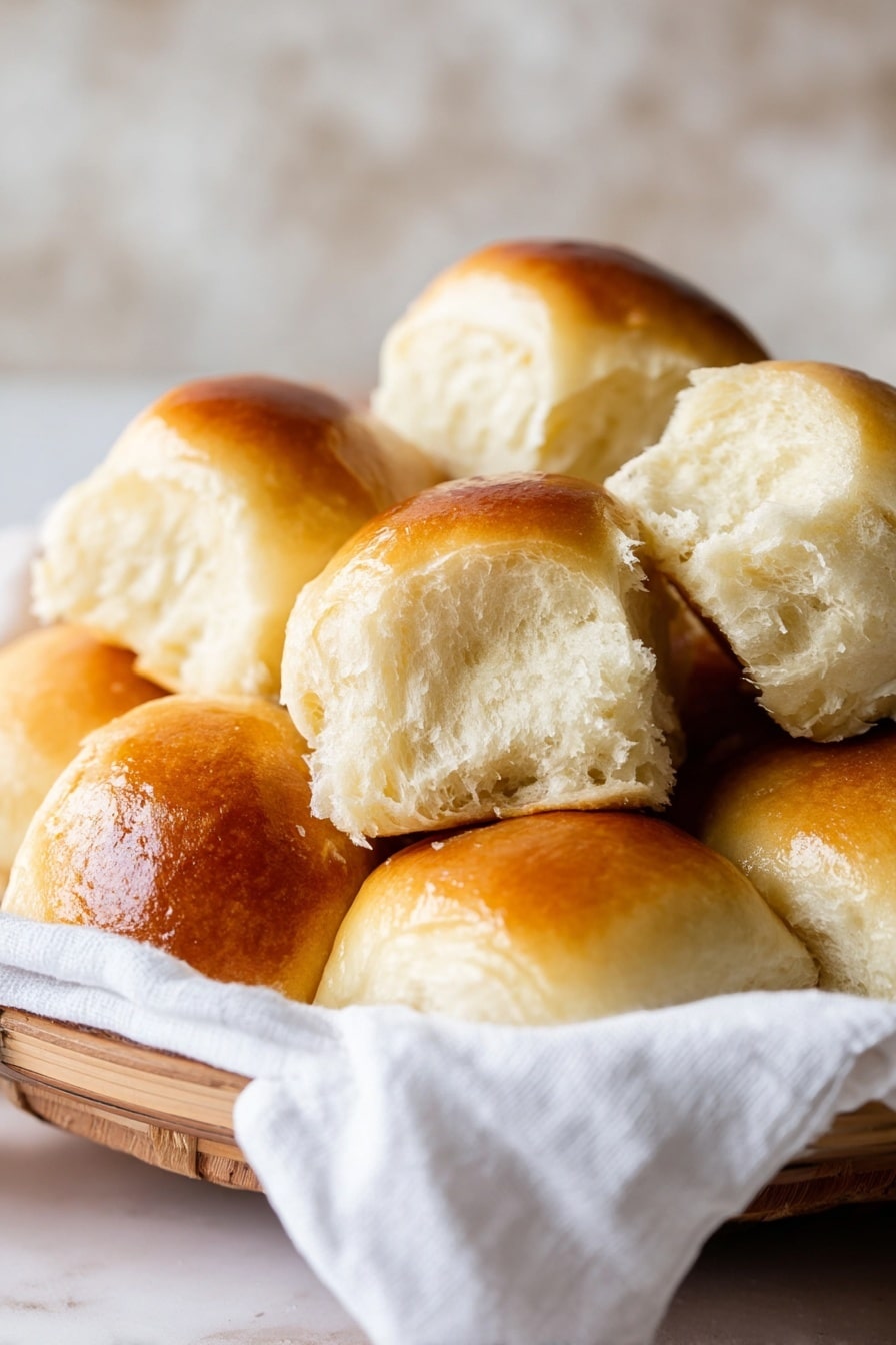 Easy Soft Dinner Rolls: No Mixer, Egg-Free, Melt-in-Your-Mouth